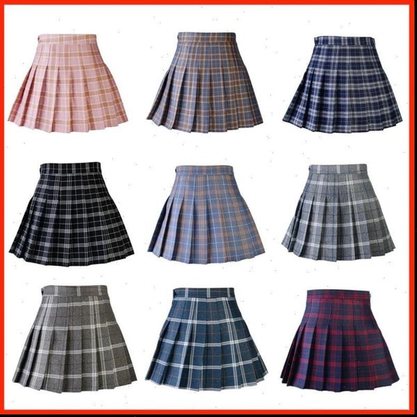 cute japanese school uniforms womens skirt jupe kawaii saia faldas pleat preppy style plaid mini skirts, Black
cute japanese school uniforms womens skirt jupe kawaii saia faldas pleat preppy style plaid mini skirts, Black