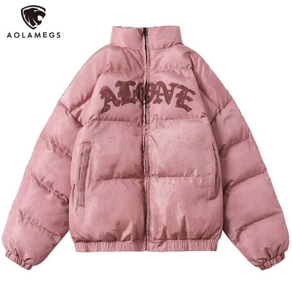 aolamegs winter jacket men letter inkjet embroidery badge streetwear men warm thick zipper harajuku all-match parka jackets coat 211124, Black
aolamegs winter jacket men letter inkjet embroidery badge streetwear men warm thick zipper harajuku all-match parka jackets coat 211124, Black