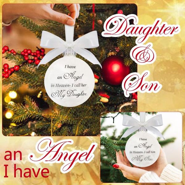 christmas decorations 1pc feather hanging ball memorial ornament tree decoration 2021 xmas pendant son&daughter family decor
christmas decorations 1pc feather hanging ball memorial ornament tree decoration 2021 xmas pendant son&daughter family decor