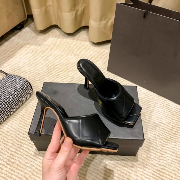 high heel slippers comfortable luxury designer famous brand design handmade fashion casual shoes women size 34-40, Black
high heel slippers comfortable luxury designer famous brand design handmade fashion casual shoes women size 34-40, Black