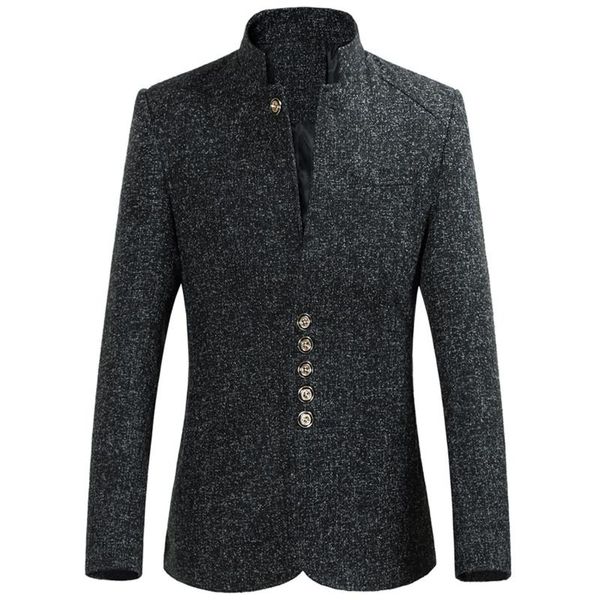 men's jackets telotuny autumn winter fashion vintage large size long sleeve button coat solid color single-breasted suits, Black;brown
men's jackets telotuny autumn winter fashion vintage large size long sleeve button coat solid color single-breasted suits, Black;brown