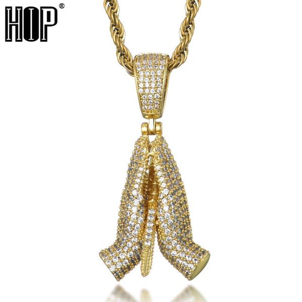 hip hop bling iced out praying hands cubic zirconia necklaces & pendants for men jewelry with tennis chain pendant, Silver
hip hop bling iced out praying hands cubic zirconia necklaces & pendants for men jewelry with tennis chain pendant, Silver