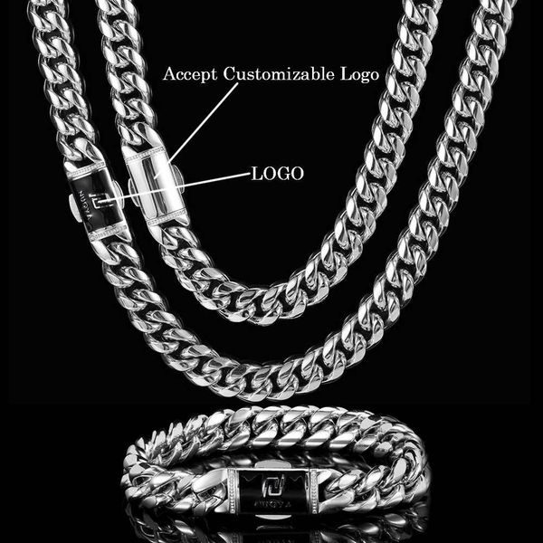 factory wholesale 12mm stainless cuban chain titanium steel round grinding necklace can be hip hop jewelry popular fashion xmas gift
factory wholesale 12mm stainless cuban chain titanium steel round grinding necklace can be hip hop jewelry popular fashion xmas gift