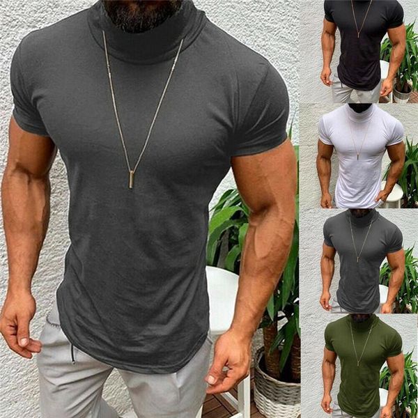 men's t-shirts mens casual short sleeve muscle solid slim fit tee men sports gymm cotton t-shirt fashion clothing, White;black
men's t-shirts mens casual short sleeve muscle solid slim fit tee men sports gymm cotton t-shirt fashion clothing, White;black