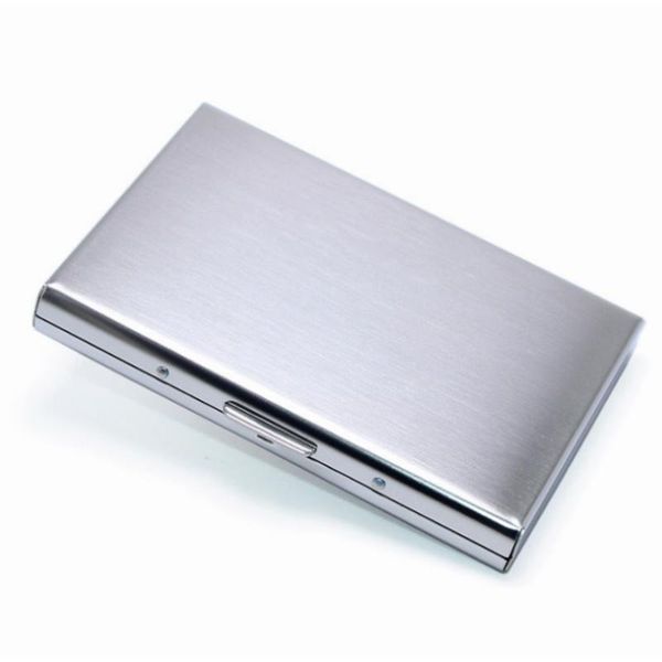 card holders stainless steel bank credential holder for men portable travel business id cardholders women wallet metal case, Brown;gray
card holders stainless steel bank credential holder for men portable travel business id cardholders women wallet metal case, Brown;gray