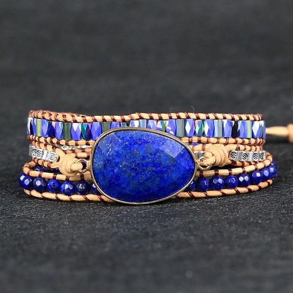 tennis 2021 arrive lapis luzuli ellipse shape charm yoga energy wrap bracelets luxury vintage style jewelry drop, Golden;silver
tennis 2021 arrive lapis luzuli ellipse shape charm yoga energy wrap bracelets luxury vintage style jewelry drop, Golden;silver