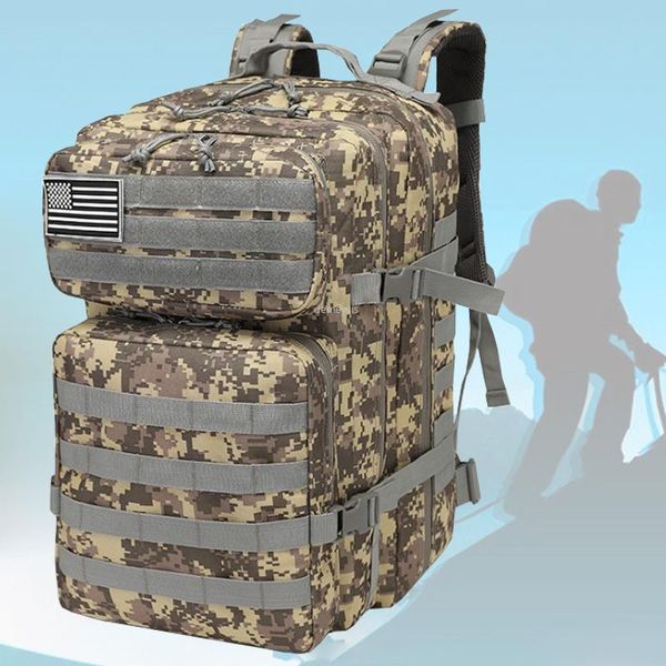 large capacity outdoor tactical backpack military combat training men women hiking trekking mountaineering bags
large capacity outdoor tactical backpack military combat training men women hiking trekking mountaineering bags