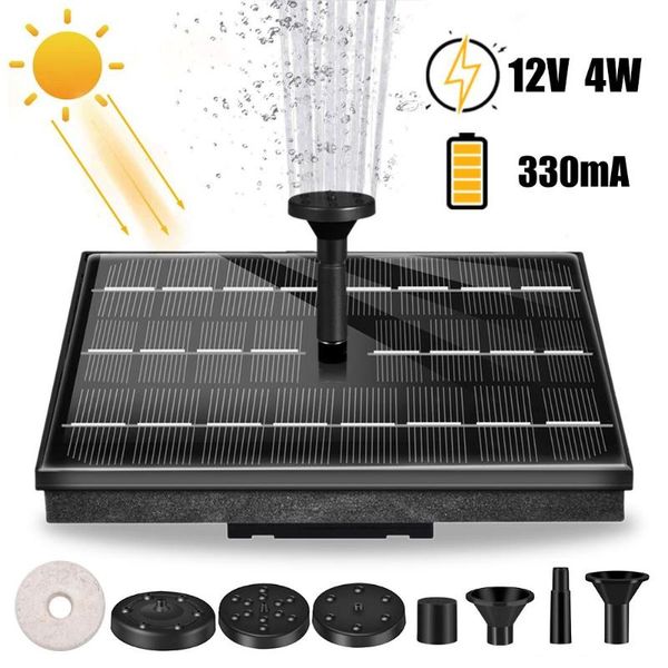 solar fountain pump portable floating powered water for birdbath pond pool 12v 4w 12000mah garden decoration decorations
solar fountain pump portable floating powered water for birdbath pond pool 12v 4w 12000mah garden decoration decorations