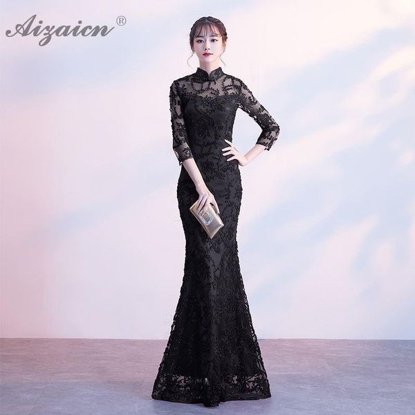 fashion black lace cheongsam modern chinoise long dresses qi pao women chinese traditional clothing dress qipao evening gown ethnic, Red
fashion black lace cheongsam modern chinoise long dresses qi pao women chinese traditional clothing dress qipao evening gown ethnic, Red