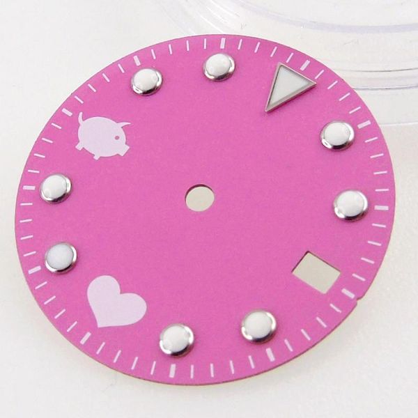 repair tools & kits 28.5mm pink watch dial parts for miyota 8215 eta 2836 mingzhu 2813 automatic movement luminous marks with date wi
repair tools & kits 28.5mm pink watch dial parts for miyota 8215 eta 2836 mingzhu 2813 automatic movement luminous marks with date wi