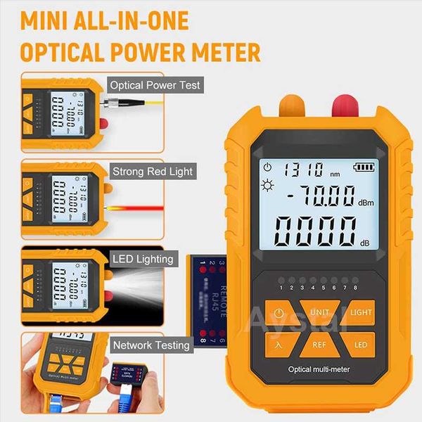 fiber optic equipment optical power meter 4 in 1 visual fault locator 5km red light led lighting opm network cable tester tools
fiber optic equipment optical power meter 4 in 1 visual fault locator 5km red light led lighting opm network cable tester tools