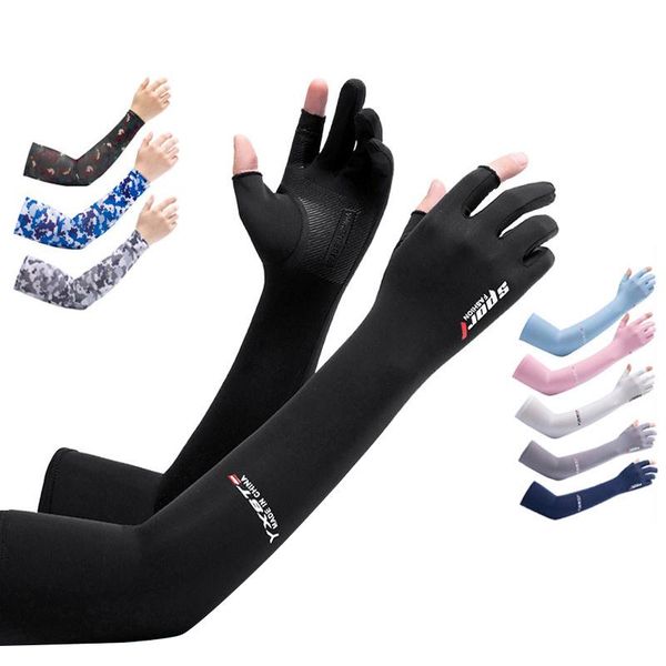 elbow & knee pads 1pair summer women/men cooling breathable arm sleeves cycling driving cover with gloves running uv sun protection warmer, Black;gray
elbow & knee pads 1pair summer women/men cooling breathable arm sleeves cycling driving cover with gloves running uv sun protection warmer, Black;gray
