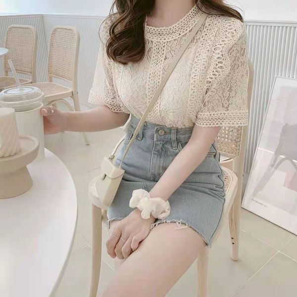 t-shirt t-shirt 2021 lotte summer new korean version very fairy lace short sleeve foreign style shirt girl, White
t-shirt t-shirt 2021 lotte summer new korean version very fairy lace short sleeve foreign style shirt girl, White