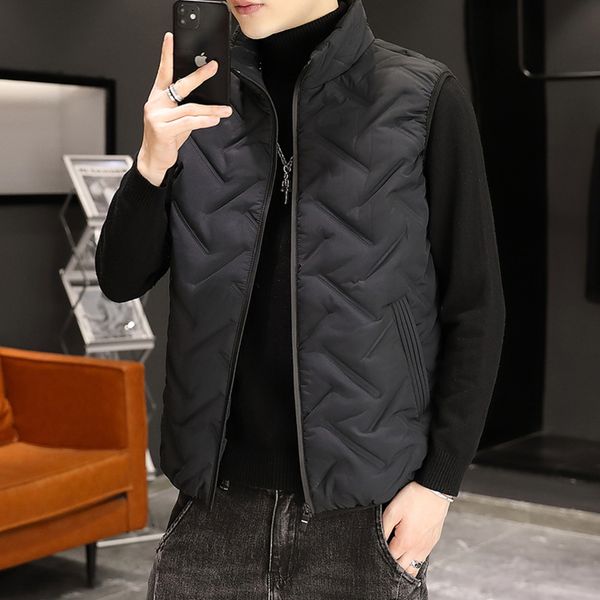men's svels et, warm thick korean young outdoor vt, large 8xl, autumn and winter, Black;white
men's svels et, warm thick korean young outdoor vt, large 8xl, autumn and winter, Black;white