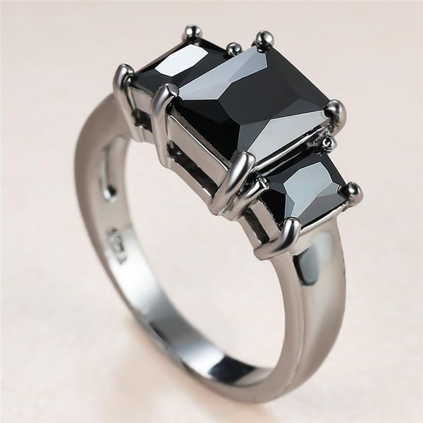 vintage female crystal stone thin ring charm 14kt black gold wedding rings for women punk bride square zircon engagement, Slivery;golden
vintage female crystal stone thin ring charm 14kt black gold wedding rings for women punk bride square zircon engagement, Slivery;golden