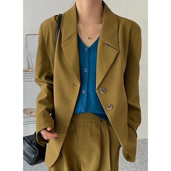 women's suits & blazers tint era korean fashion 2021 autumn winter ins casual small split design texture bf wind jacket coat female y2k, White;black
women's suits & blazers tint era korean fashion 2021 autumn winter ins casual small split design texture bf wind jacket coat female y2k, White;black
