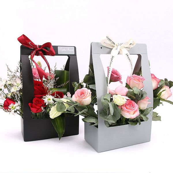 portable foldable flower box waterproof paper packing bag florist fresh carrier handmade bouquet basket wedding gift wrap
portable foldable flower box waterproof paper packing bag florist fresh carrier handmade bouquet basket wedding gift wrap