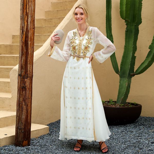 eid mubarak high-end handwork diamonds kaftan moroccan abaya dubai turkey arabic muslim dress women sukienki vestidos dresses, Red
eid mubarak high-end handwork diamonds kaftan moroccan abaya dubai turkey arabic muslim dress women sukienki vestidos dresses, Red
