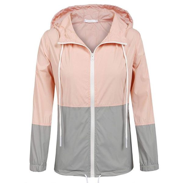 women's jackets jacket women 2021 clothes with hooded patchwork coats waterproof outdoor thin sports streetwear chic z0706, Black;brown
women's jackets jacket women 2021 clothes with hooded patchwork coats waterproof outdoor thin sports streetwear chic z0706, Black;brown