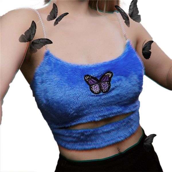 women's t-shirt women summer butterfly embroidery sleeveless slim vest girls faux pearl shoulder strap camisole short tank faxs, White
women's t-shirt women summer butterfly embroidery sleeveless slim vest girls faux pearl shoulder strap camisole short tank faxs, White