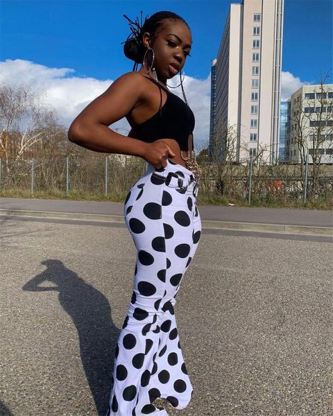 women's pants & capris echoine black white dot print women streetwear hight waist skinny flare trousers bodycon party clubwear outfits
women's pants & capris echoine black white dot print women streetwear hight waist skinny flare trousers bodycon party clubwear outfits