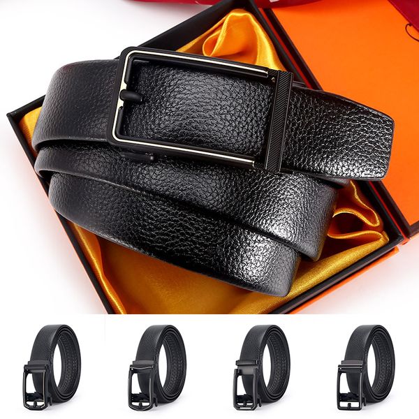 2022 classic luxury men's business fashion automatic buckle belt wedding office cowhide fake needle buckle simple formal black belts fo, Black;brown
2022 classic luxury men's business fashion automatic buckle belt wedding office cowhide fake needle buckle simple formal black belts fo, Black;brown