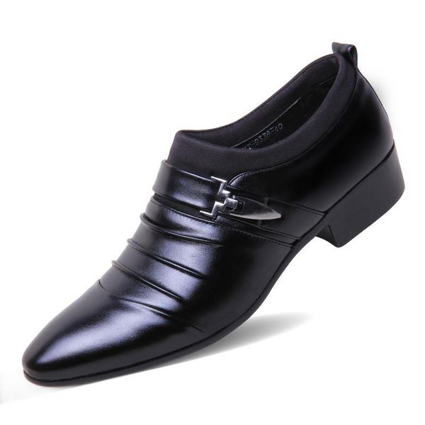 dress shoes 2021 men formal pointed toe leather business loafers brand wedding oxford for classic black office
dress shoes 2021 men formal pointed toe leather business loafers brand wedding oxford for classic black office
