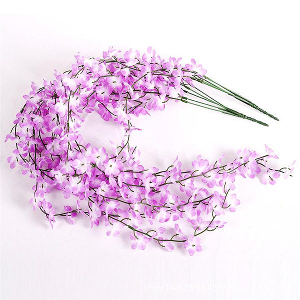 artificial cherry rattan peach blossom flower wall hanging vine home wedding background decoration decorative flowers & wreaths
artificial cherry rattan peach blossom flower wall hanging vine home wedding background decoration decorative flowers & wreaths