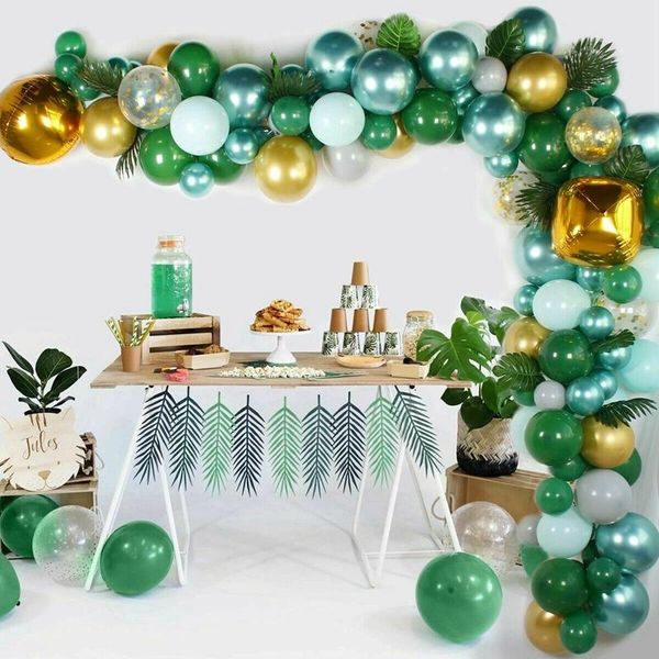 party decoration 167pcs jungle safari green balloon arch garland kit baby birthday decor
party decoration 167pcs jungle safari green balloon arch garland kit baby birthday decor