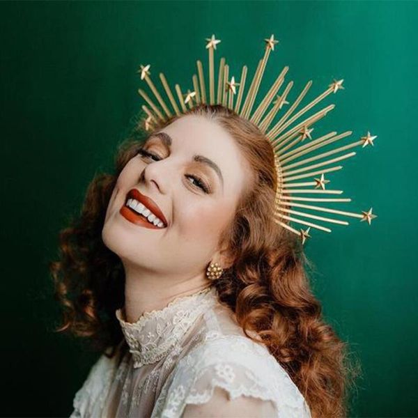hair accessories 2021 goddess crown spiked halo wicca festival headpiece met gala sunburst cosplay bridal party
hair accessories 2021 goddess crown spiked halo wicca festival headpiece met gala sunburst cosplay bridal party