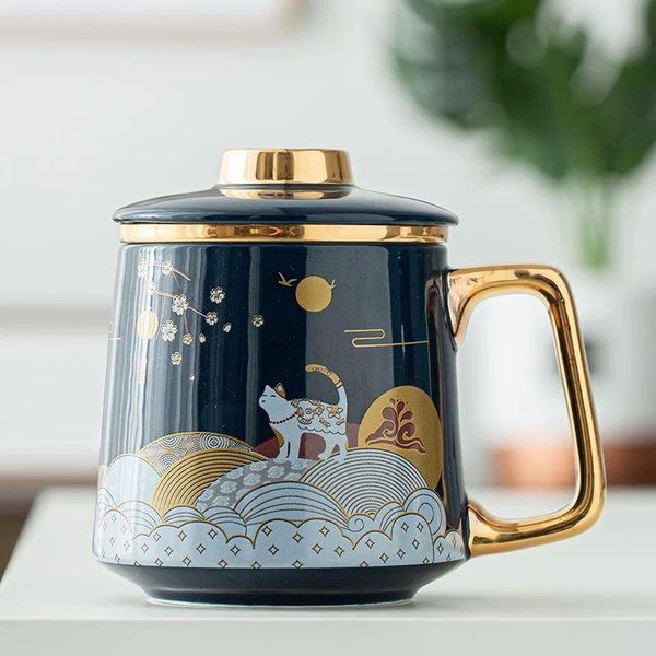 coffee mug ceramic tea cup separation large-capacity filter with cover guofeng home couple personal office gift box mugs
coffee mug ceramic tea cup separation large-capacity filter with cover guofeng home couple personal office gift box mugs