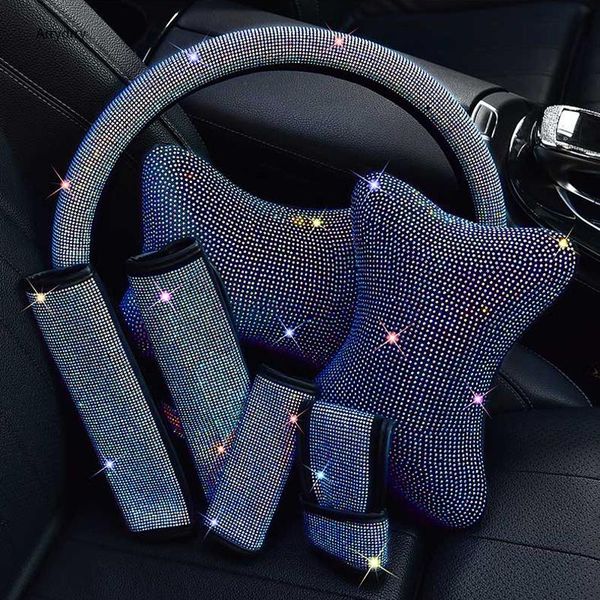 interior decorations luxury rhinestones crystal car seat belt cover pad steering wheel neck pillow auto accessories
interior decorations luxury rhinestones crystal car seat belt cover pad steering wheel neck pillow auto accessories