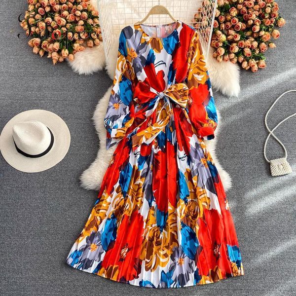 casual dresses elegant dress round neck long sleeve fashionable elastic waist spring/autumn women hit color section vestidos, Black;gray
casual dresses elegant dress round neck long sleeve fashionable elastic waist spring/autumn women hit color section vestidos, Black;gray