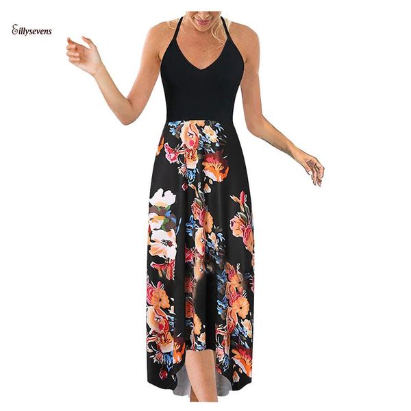 casual dresses fashion open back summer dress plus size women's v-neck sleeveless strap print vestido de mujer, Black;gray
casual dresses fashion open back summer dress plus size women's v-neck sleeveless strap print vestido de mujer, Black;gray
