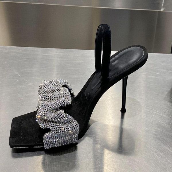 dress shoes diamond high heel sandals female early spring 2021 european and american word buckle with peep-toe fashion stiletto party, Black
dress shoes diamond high heel sandals female early spring 2021 european and american word buckle with peep-toe fashion stiletto party, Black