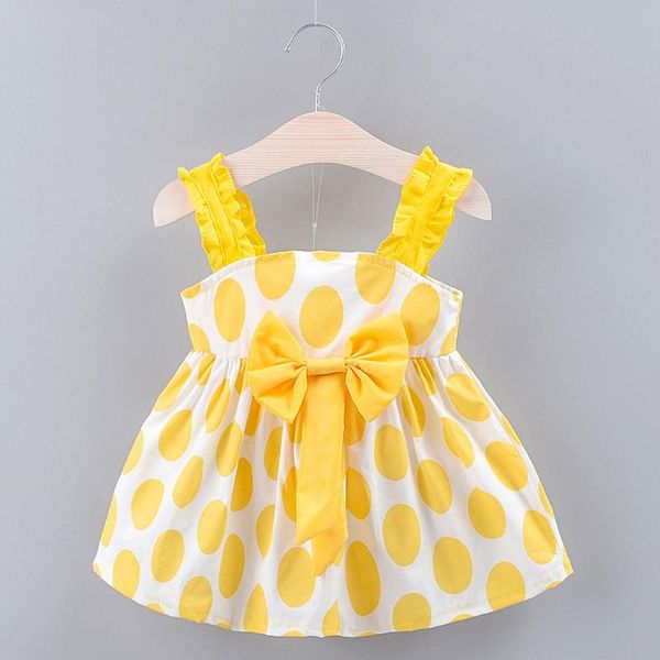 girl's dresses 2piece baby girl clothes summer dress set toddler girls kids strap cute bow dot print beach princess, Red;yellow
girl's dresses 2piece baby girl clothes summer dress set toddler girls kids strap cute bow dot print beach princess, Red;yellow
