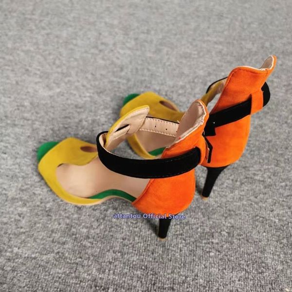 sandal spring summer mixed colour thin suede in high heels with gladiator straps clipped women's sandals narrow strip t-bar dress shoes, Black
sandal spring summer mixed colour thin suede in high heels with gladiator straps clipped women's sandals narrow strip t-bar dress shoes, Black