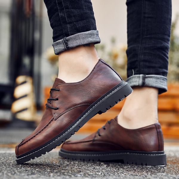 2021 fashion mens dress shoes formal business leather shoe korean trendy british style black brown khaki size 38-44 code 66-1717
2021 fashion mens dress shoes formal business leather shoe korean trendy british style black brown khaki size 38-44 code 66-1717