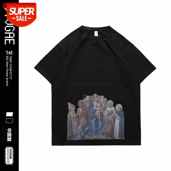 vivgae men's mythical character printed merry loose oversize couple t-shirts for men and women #r13u, White;black
vivgae men's mythical character printed merry loose oversize couple t-shirts for men and women #r13u, White;black