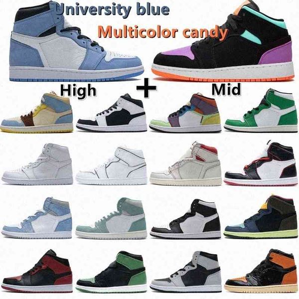 2021 jumpman 1 obsidian unc lucky green 1s mens basketball shoes dark mocha university blue multicolor candy twist women sneaker trainers
2021 jumpman 1 obsidian unc lucky green 1s mens basketball shoes dark mocha university blue multicolor candy twist women sneaker trainers