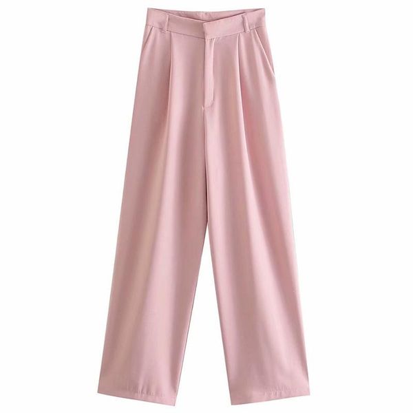 women's pants & capris zhenbaili 2022 za spring summer women suits high waist career office wide leg casual loose long trousers, Black;white
women's pants & capris zhenbaili 2022 za spring summer women suits high waist career office wide leg casual loose long trousers, Black;white