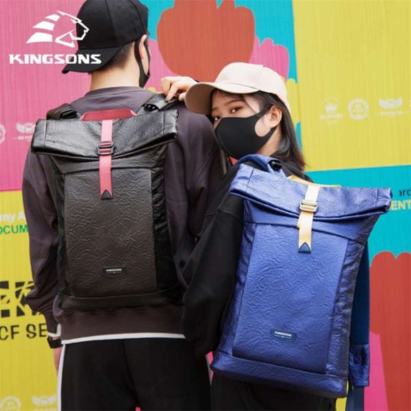 kingsons leisure backpack 15.6'' lapbackpacks men and women school bag waterproof travel bags short trip mochila 210929
kingsons leisure backpack 15.6'' lapbackpacks men and women school bag waterproof travel bags short trip mochila 210929