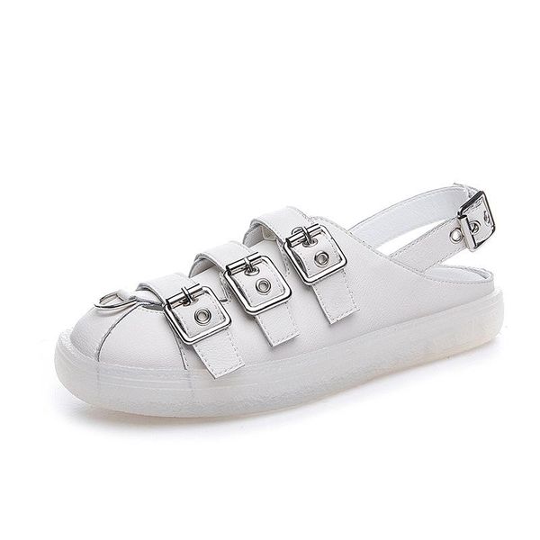 summer pregnant women's sandals genuine leather flats moccasins metal buckle of belt female casual shoes loafers sandalias, Black
summer pregnant women's sandals genuine leather flats moccasins metal buckle of belt female casual shoes loafers sandalias, Black