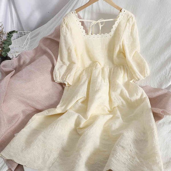 dresses summer beige/white hook flower hollow dress women vintage short sleeve sweet high waist slim vestidos female new fashion, Black;gray
dresses summer beige/white hook flower hollow dress women vintage short sleeve sweet high waist slim vestidos female new fashion, Black;gray