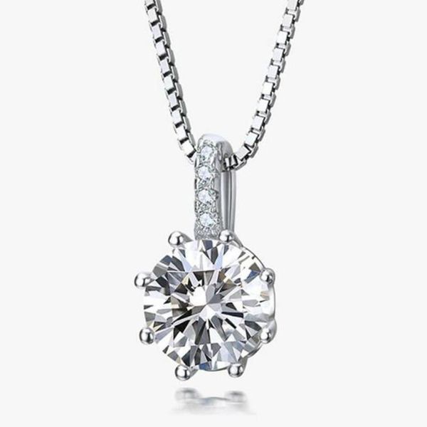 pendant necklaces real 925 sterling silver clear radiant dazzling single zircon for women charm box chain necklace high quality
pendant necklaces real 925 sterling silver clear radiant dazzling single zircon for women charm box chain necklace high quality