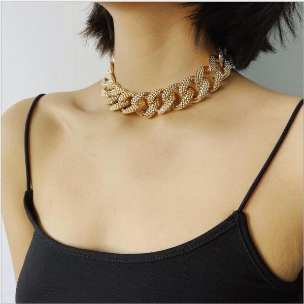 chains exaggerated fashion statement big necklace 2021 hip hop thick chunky chain choker for women jewelr, Silver
chains exaggerated fashion statement big necklace 2021 hip hop thick chunky chain choker for women jewelr, Silver