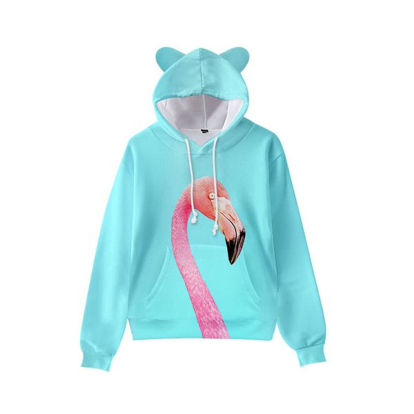 red-crowned crane neck print cute boy girl clothes hooded 3d printing hooded sweater autumn early winter ears hooded pullover, Black
red-crowned crane neck print cute boy girl clothes hooded 3d printing hooded sweater autumn early winter ears hooded pullover, Black