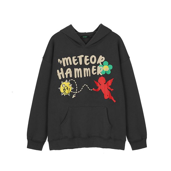 men's hoodies & sweatshirts hip hop foam letter angel prints autumn hoodies for man and woman harajuku vibe style oversize casual loose, Black
men's hoodies & sweatshirts hip hop foam letter angel prints autumn hoodies for man and woman harajuku vibe style oversize casual loose, Black