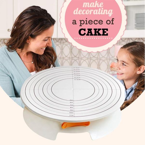12in cream decorating cake turntable stand light stable diy tools baking gft set & pastry
12in cream decorating cake turntable stand light stable diy tools baking gft set & pastry