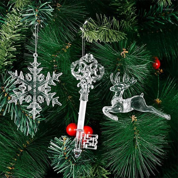 christmas decorations tree home decoration transparent snowflake pendant creative deer hanging piece
christmas decorations tree home decoration transparent snowflake pendant creative deer hanging piece